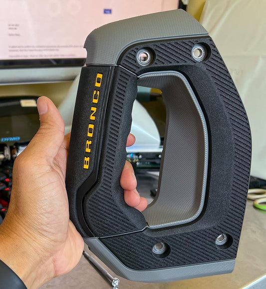 Outer Grab Handle Stripe Overlays (Full Coverage) - 2021+ Bronco - 21BRONCOGBHDLSTRFC-BO-21BRONCOGBHDLSTRFC-BG-21BRONCOGBHDLSTRFC-OR-21BRONCOGBHDLSTRFC-RD-21BRONCOGBHDLSTRFC-BL- DRIVEN - 2