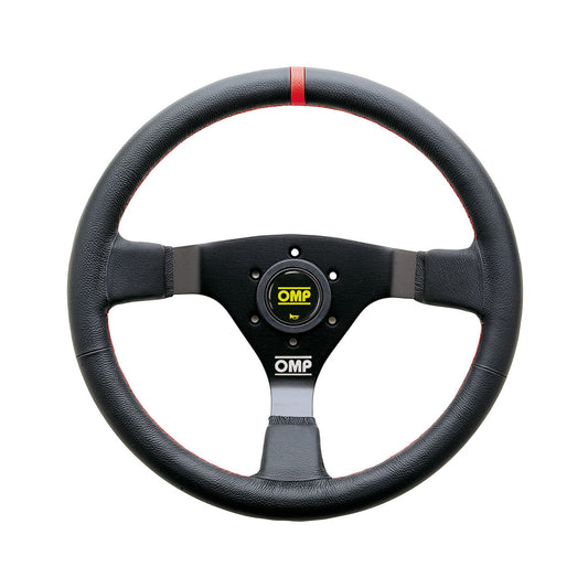 OMP | WRC Red/Yellow | Steering Wheel (Leather) - OD0-1980-071-OD0-1980-073- DRIVEN - 2