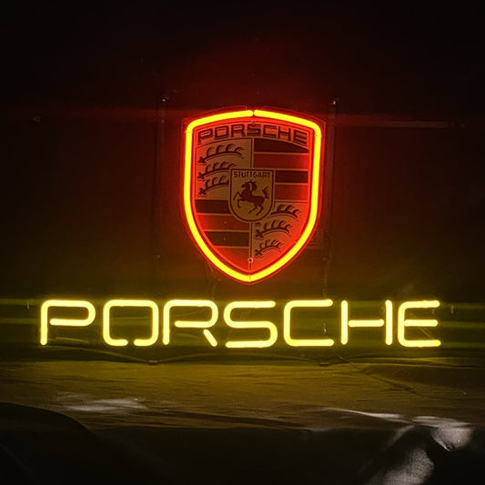 Porsche Car Neon Sign Light - CN021-19 寸-CN021-24寸- DRIVEN - 2