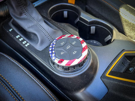 Printed Series GOAT Mode Dial Ring Overlay V2 - 2021+ Bronco - 21FBGOAT-375C-21FBGOAT-BBO-21FBGOAT-GHBM-21FBGOAT-AMB-21FBGOAT-A51- DRIVEN - 2