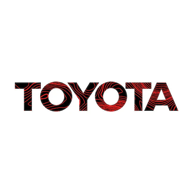 TOYOTA Topographic Rear Liftgate Emblem Inlays - 2025+ 4Runner - 254RUN-RT-TOYOTA-TPWH-254RUN-RT-TOYOTA-TPRACE-254RUN-RT-TOYOTA-TPHB-254RUN-RT-TOYOTA-TPVB-254RUN-RT-TOYOTA-TPAG- DRIVEN - 14