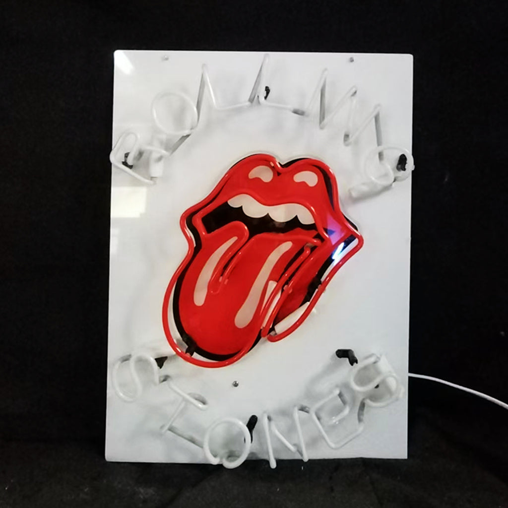 Rolling Stones Rock Roll Band Logo Neon Signs Light - CN003- DRIVEN - 3