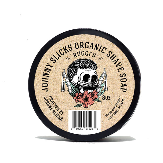 Organic Shave Soap - 8ozOGSHAVE-8ozRUGSHAVE- DRIVEN - 2