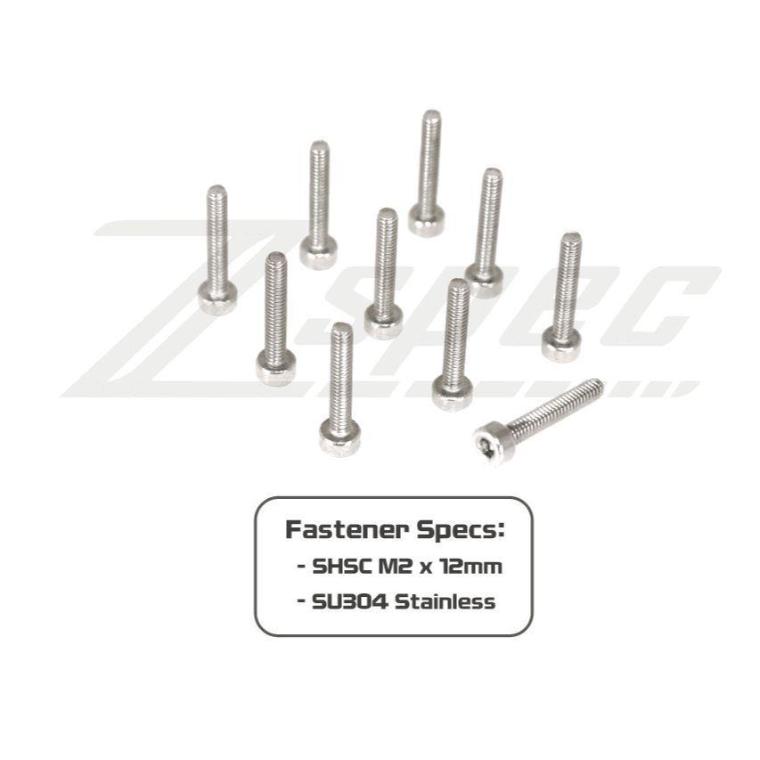 ZSPEC M2-0.4x12mm Fastener, SHSC, Stainless SUS304, 10-Pack - ZSD-567452- DRIVEN - 2