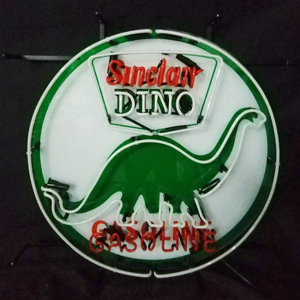 Sinclair Dino Gasoline Neon Signs Light - ME711- DRIVEN - 3