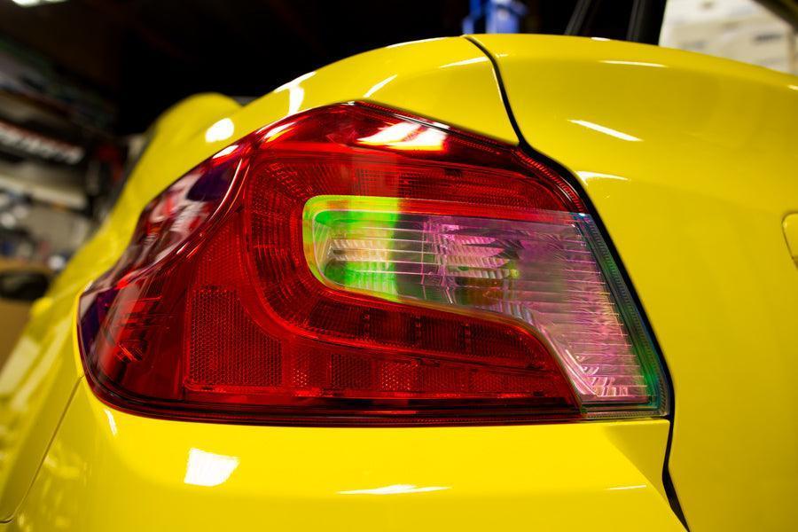 Smoked Tail Light Overlays (Dark, Light, Red, or Yellow) for 2015-2020 Subaru WRX / STI - 15WRXTLDS-15WRXTLRD-15WRXTLLS-15WRXTLYL-15WRXTLCH- DRIVEN - 11