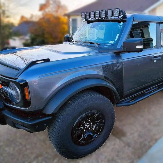 Topo American Flag Fender Overlays - 2021+ Bronco - 21BRONCOFTOPOCLAM-M-21BRONCOFTOPOCLCA-M-21BRONCOFTOPOCLWT-M-21BRONCOFTOPOCLNF-M-21BRONCOFTOPOCLAM-G- DRIVEN - 2