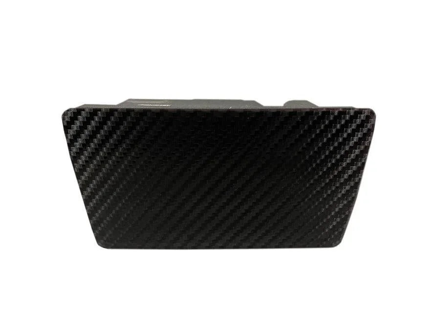 Special Edition Dark Smoke Carbon Fiber F1 / Rear Fog Light Overlay - 2015-2022 Subaru WRX / STI - 15WRX-F1-DSCB- DRIVEN - 4