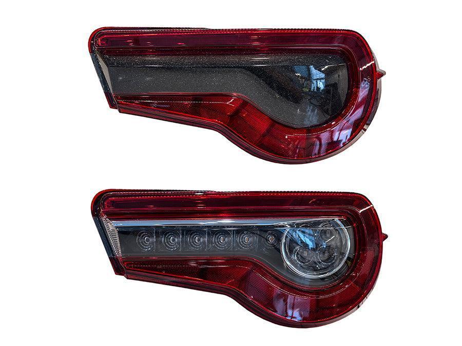 Special Edition Dark Smoke Galaxy Tail Light Overlays - 2017-2021 Toyota 86 / Subaru BRZ - 1786TLDSG- DRIVEN - 5