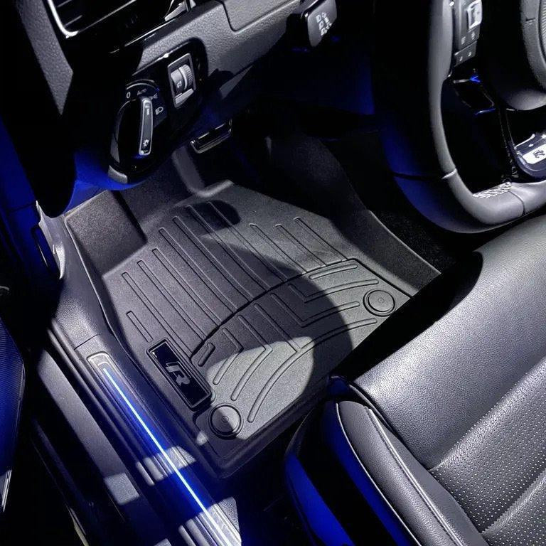 Subaru STI Domed Logo Emblems for All-Weather Floor Mats (PAIR) - WRX STI - WTSTI-RED- DRIVEN - 3