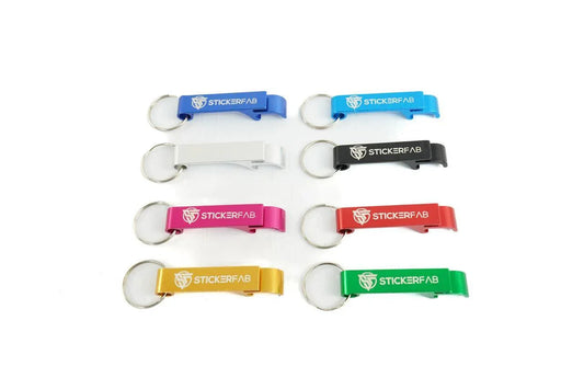 StickerFab Keychain Bottle Opener - Universal - ETCHBTLOPENSF-BK-ETCHBTLOPENSF-BL-ETCHBTLOPENSF-OR-ETCHBTLOPENSF-LB-ETCHBTLOPENSF-GR- DRIVEN - 2