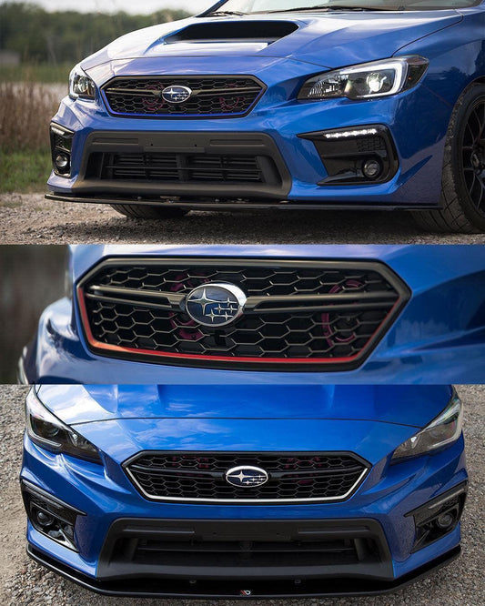 Subaru WRX STI S208 Type RA Style Grille Pinstripe - 2018-2021 WRX / STI - 18S208BL-18S208GD-18S208GN-18S208OR-18S208PI- DRIVEN - 2