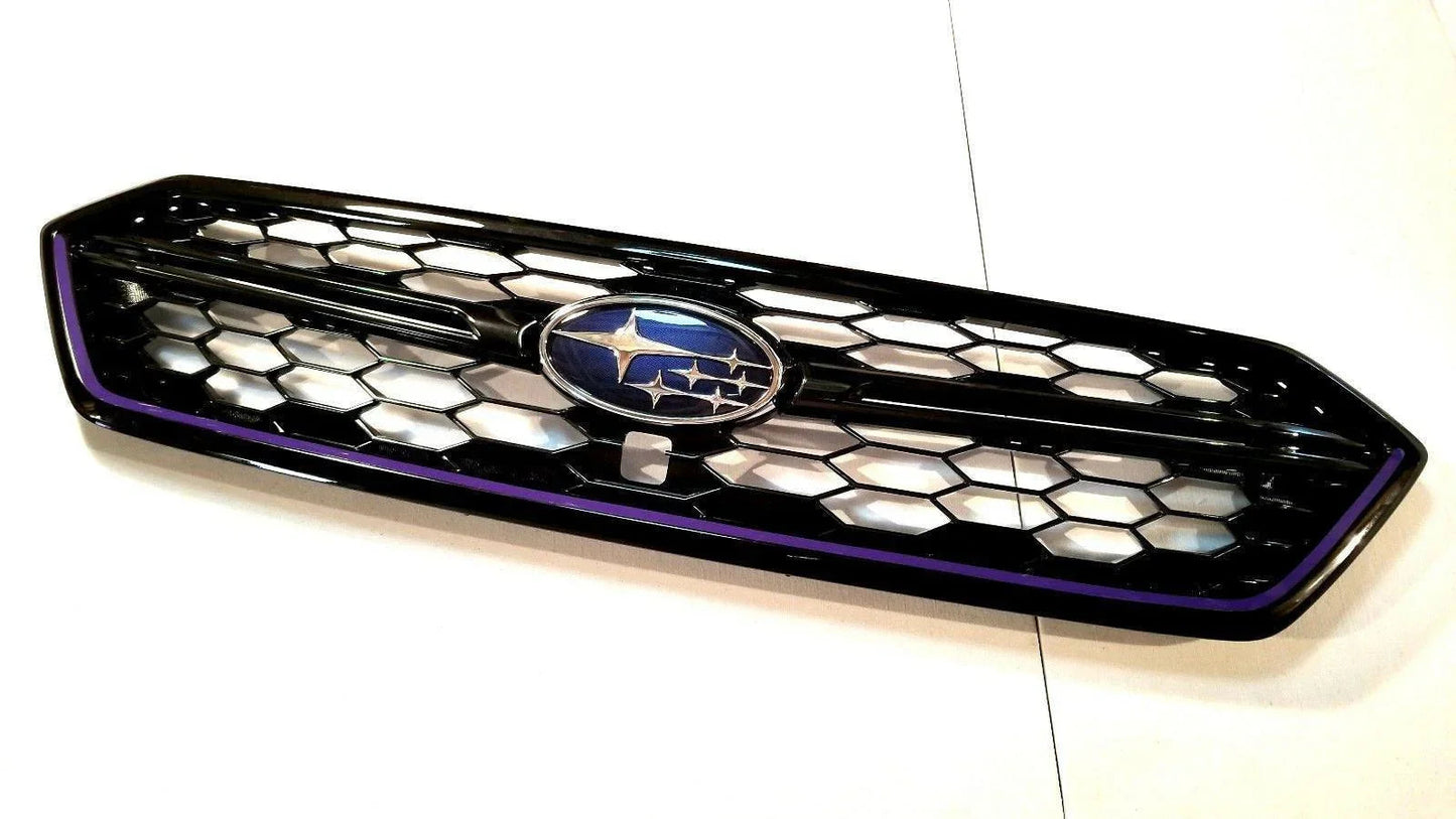Subaru WRX STI S208 Type RA Style Grille Pinstripe - 2018-2021 WRX / STI - 18S208BL-18S208GD-18S208GN-18S208OR-18S208PI- DRIVEN - 7
