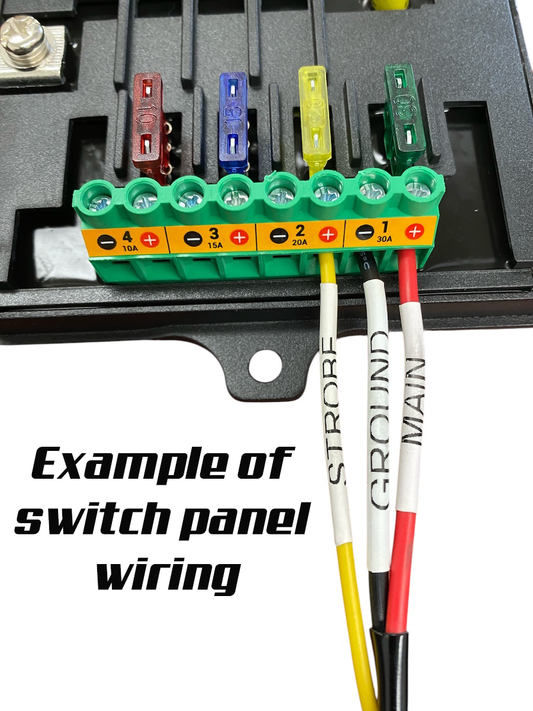 Chase LED Light Bar Switch Adapater Harness - sku-45329554505886- DRIVEN - 2