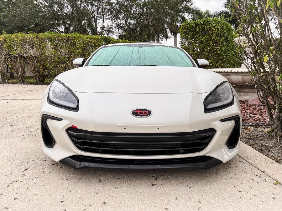 Tow Hook Cover Overlay - 2022 BRZ - 22BRZTOW-RD-22BRZTOW-BL-22BRZTOW-GD-22BRZTOW-GR-22BRZTOW-OR- DRIVEN - 3