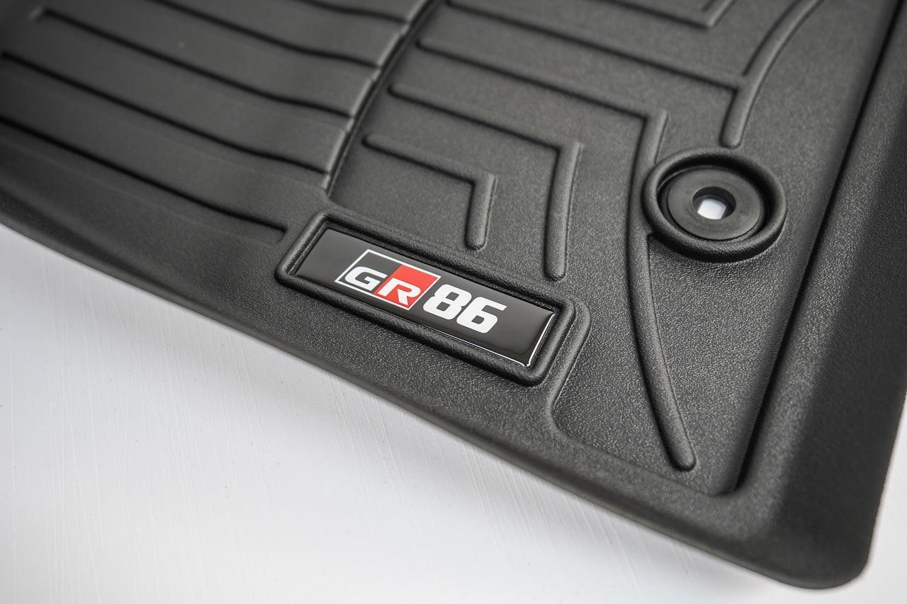 Toyota "GR86" Emblems for Weathertech Floor Mats (Single) - WTGR86- DRIVEN - 3