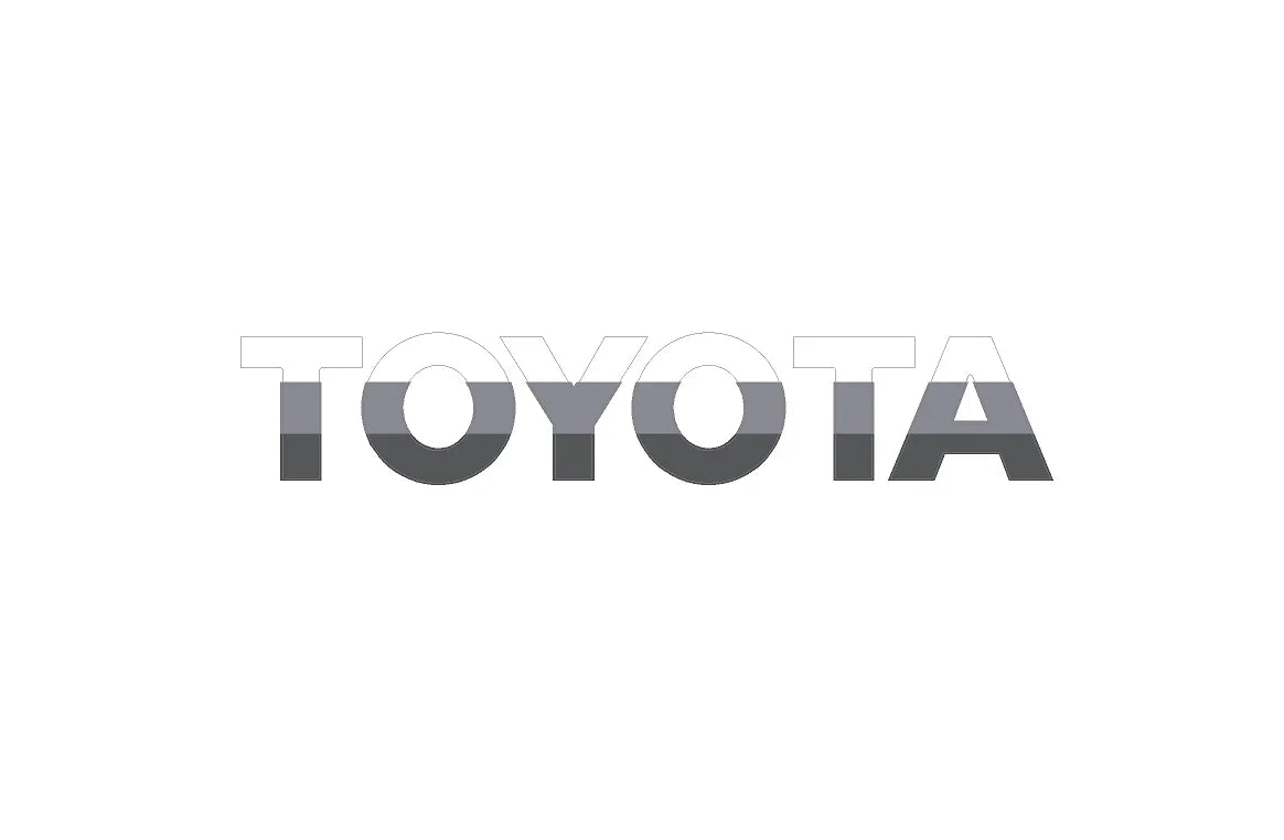 TOYOTA Front Grille Emblem Kit - 2024+ Land Cruiser / 07-14 FJ Cruiser - 24LC250-FG-TOYOTA-WH-24LC250-FG-TOYOTA-GB-24LC250-FG-TOYOTA-MB-24LC250-FG-TOYOTA-BL-24LC250-FG-TOYOTA-GR- DRIVEN - 23