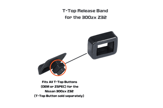 ZSPEC T-Top Release Button Lock-Band for Z32 300zx '90-96 - ZSD-192968- DRIVEN - 2