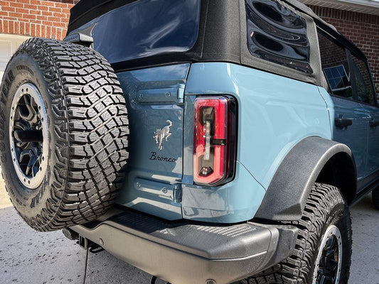 Version 1L Tail Light Overlays - 2021+ Bronco (w/ LED Taillights) - 21BRONCOLEDTL-DS-21BRONCOLEDTL-LX-21BRONCOLEDTL-LS-sku-50525375398207-21BRONCOLEDTL-ST- DRIVEN - 2