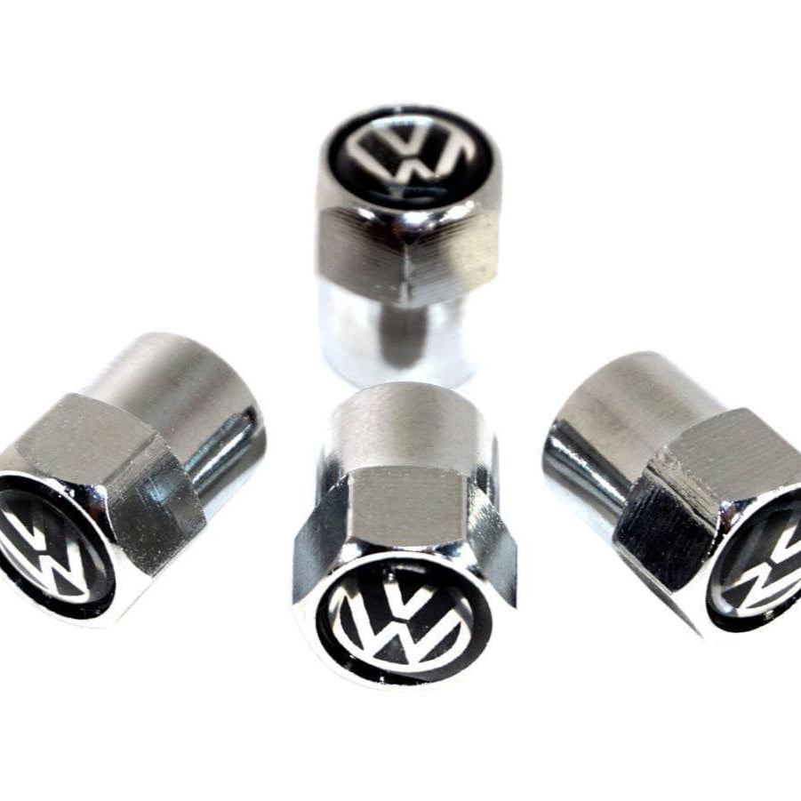 Chrome Valve Stem Tire Caps, Style: VW - ZSD-005299- DRIVEN - 4