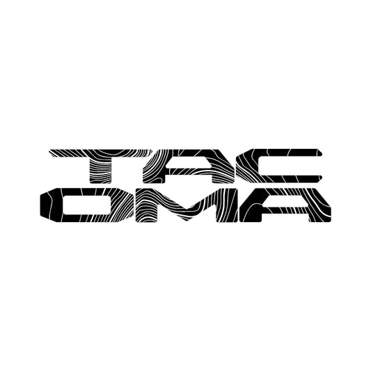 Topographic Map Tailgate Inlay Letters - 2024+ Tacoma - 24TACOMATLG-BLOR-24TACOMATLG-GD-24TACOMATLG-CM-24TACOMATLG-PI-24TACOMATLG-MC- DRIVEN - 2