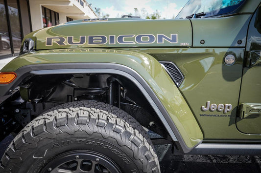 XR Stickers - 2022+ Wrangler Xtreme Recon - 18JL392XR-MBGD-18JL392XR-MBGD2TALL-18JL392XR-MBGD4TALL-18JL392XR-MBRD-18JL392XR-MBRD2TALL- DRIVEN - 2