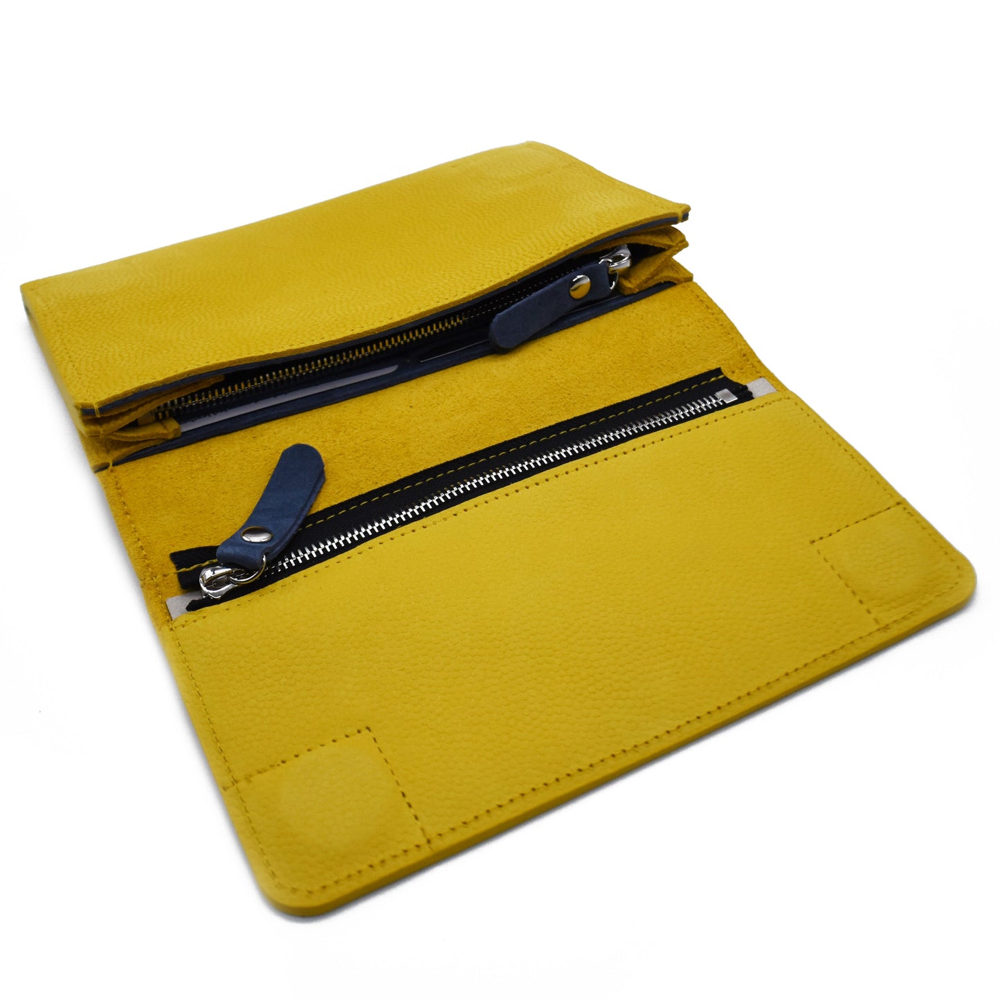 The Adeline Lux: Clutch and Cross-body - Leather (Made to Order) - sku-41906500927553-sku-41906500960321-sku-41906500993089-sku-43968243007553- DRIVEN - 12