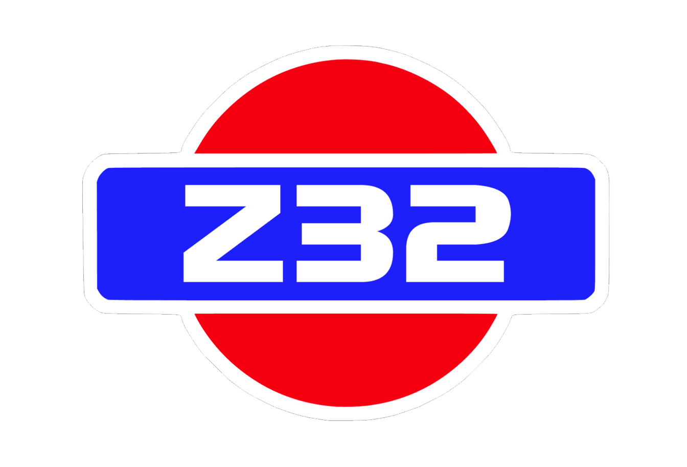 ZSPEC Vinyl (Printed) decal - 4-inch wide x 3-inch tall - Nissan Z32 300zx Style - ZSD-187117- DRIVEN - 1