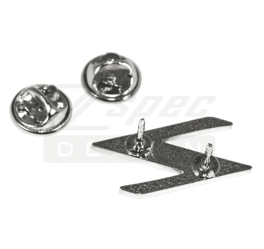 ZSPEC Lapel Pin - Nissan Z34 370z Z-Style, Chrome - ZSD-381942- DRIVEN - 2