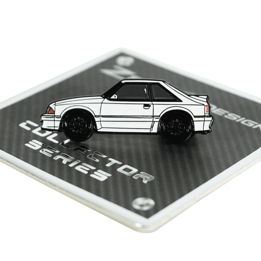 ZSPEC Collector Lapel / Hat Pin - Tribute to the Ford Mustang Fox-Body - ZSD-764011-ZSD-764028-ZSD-764035-ZSD-764042- DRIVEN - 2