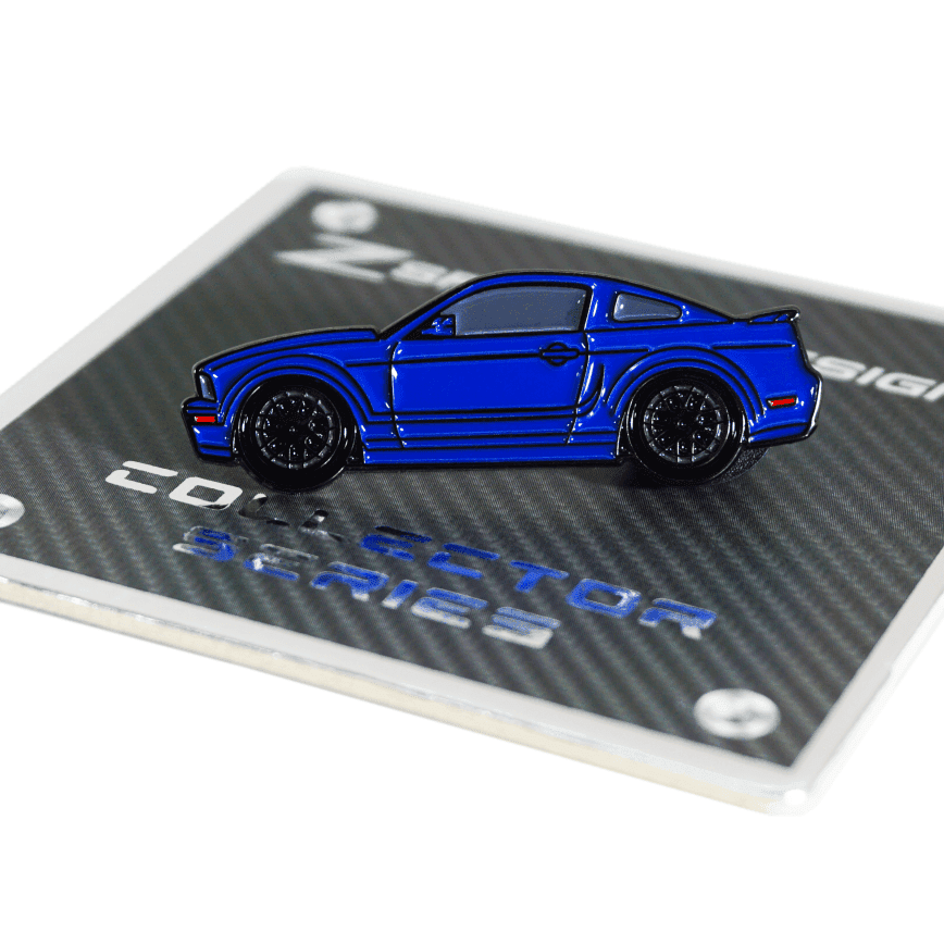 ZSPEC Collector Lapel / Hat Pin - Tribute to the S197 Ford Mustang - ZSD-763977-ZSD-763984-ZSD-763991-ZSD-764004- DRIVEN - 8