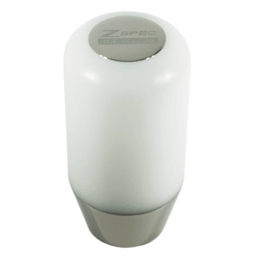 ZSPEC Shift Knob, M10-1.5, Delrin & Stainless, 4-Speed Shift Pattern Coin - ZSD-393440-ZSD-393457-ZSD-393464-ZSD-393471- DRIVEN - 15