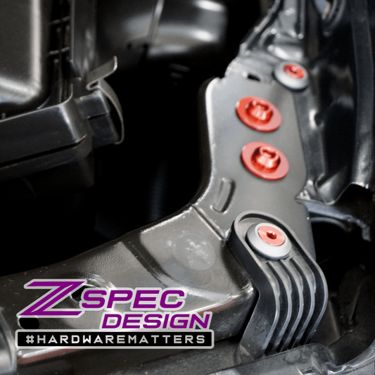 ZSPEC Stage-2 Dress Up Bolts® Fastener Kit for '05-21 Nissan Frontier D40, Titanium & Billet - ZSD-764318-ZSD-764325-ZSD-764332-ZSD-764349-ZSD-764356- DRIVEN - 2