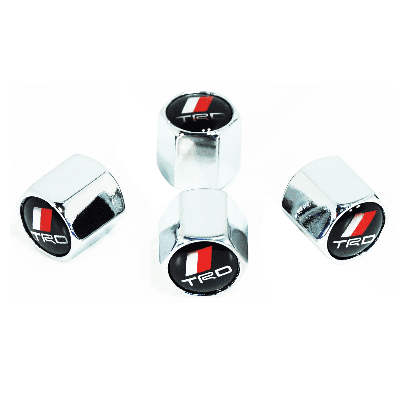 Chrome Valve Stem Tire Caps, Style: TRD - ZSD-009211- DRIVEN - 1