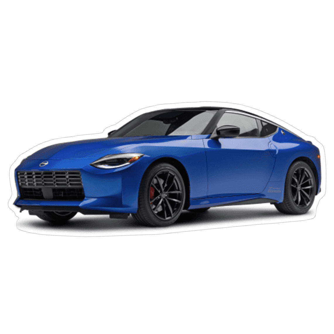 Nissan Z RZ34 Sports Car Vinyl Decal / Sticker, Blue - ZSD-009457- DRIVEN - 1