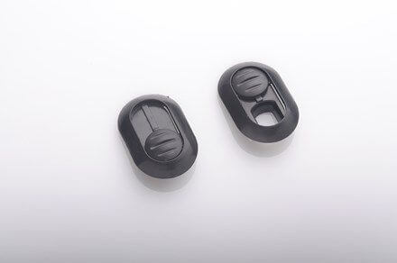 BELL | Forehead Vent Kit - Sport/Sport5/R1/Sport Ev V10 Black (2 Pcs) - 2060001- DRIVEN - 1