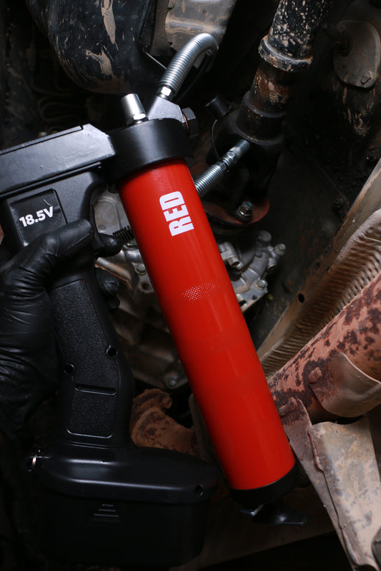 OilSafe | Battery Grease Gun |Steel Color Coded Cartridge - 350101-350102-350109-350106-350105- DRIVEN - 2