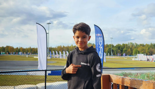 Rising Karting Prodigy Marco Romero Joins Forces with  DRIVEN | Performance Management in Pursuit of  Motorsport Professional Career