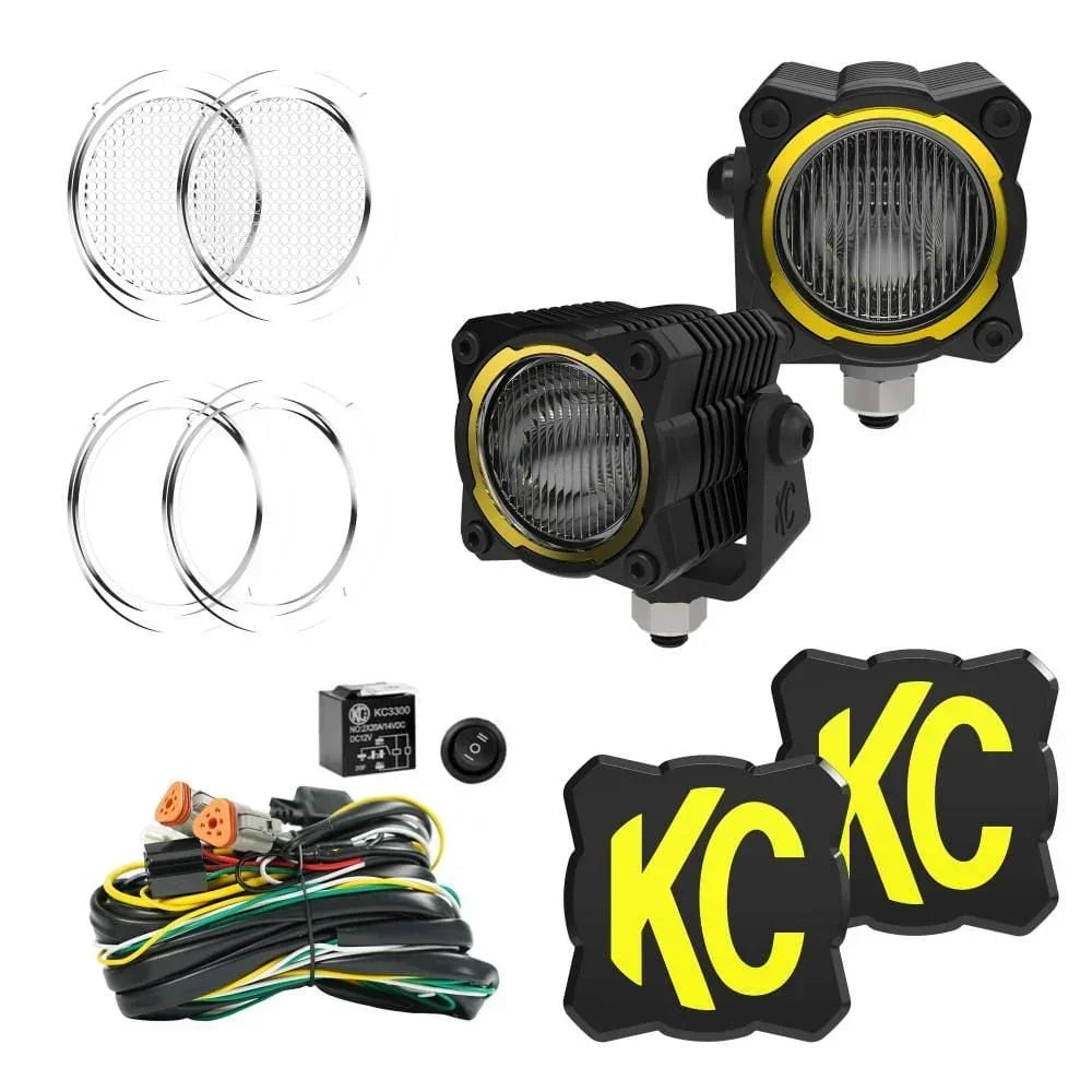 KC HiLiTES / Baja Designs A-Pillar Ditch Light Kit - 2024+ Land Cruiser - KCL4RUNNER-1-KCL4RUNNER-3-KCL4RUNNER-4-KCL4RUNNER-6-baj557801+catuned-  DRIVEN - 6