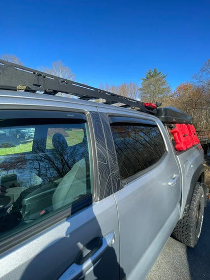 Topo B Pillar Overlays - 2016-2023 Tacoma Double Cab - 16TACOBPILLAR-ARG-16TACOBPILLAR-CBNG-16TACOBPILLAR-CG-16TACOBPILLAR-DS-16TACOBPILLAR-RR-  DRIVEN - 3