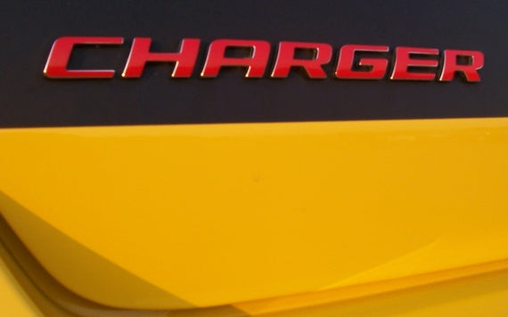 CHARGER Trunk Emblem Overlay Decal - 2006-2014 Charger - CHARGER0614-B-RBK-CHARGER0614-B-RLS-CHARGER0614-B-RRD-CHARGER0614-B-RGD-CHARGER0614-B-RMB-  DRIVEN - 8