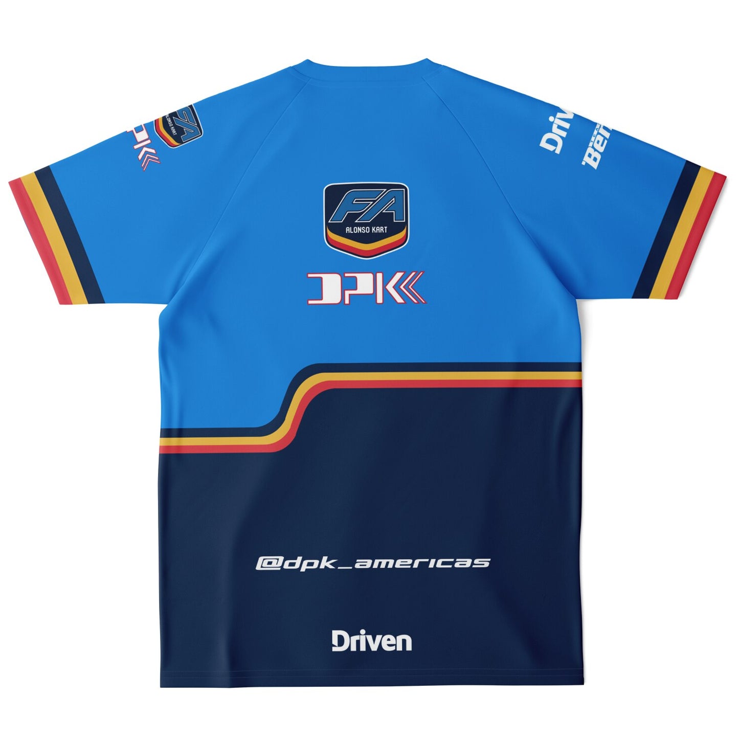 DPK Racing-Blue-Underwear Top-Short Sleeve