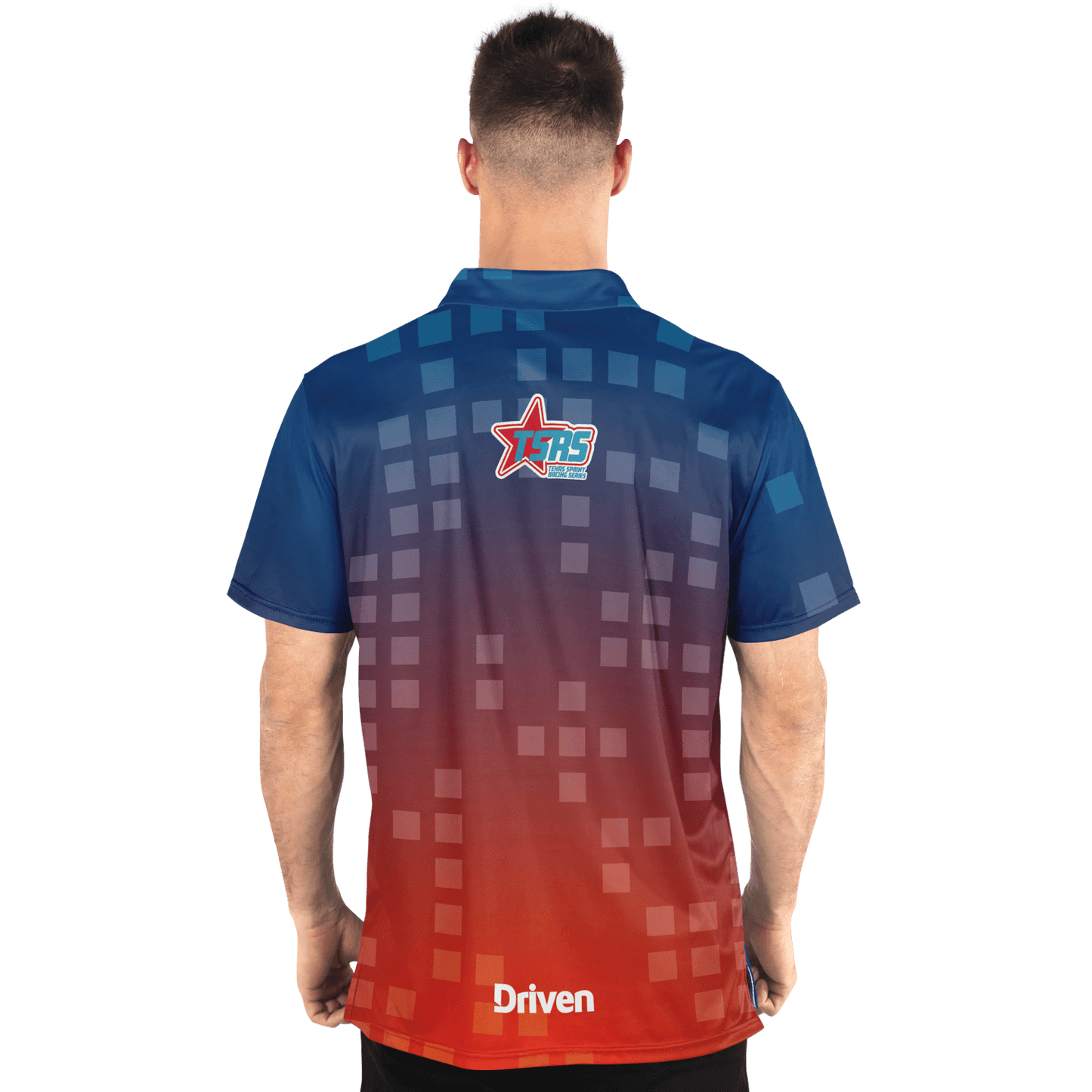 DRIVEN | TSRS '24 | Polo - Adult - Male - Red/Blue - UPF 50+