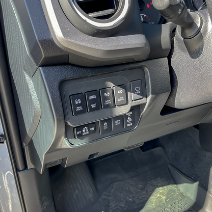 Base Switch Panel for 4 Short Switches (Tacoma Double Cab) - GO-001-  DRIVEN - 4