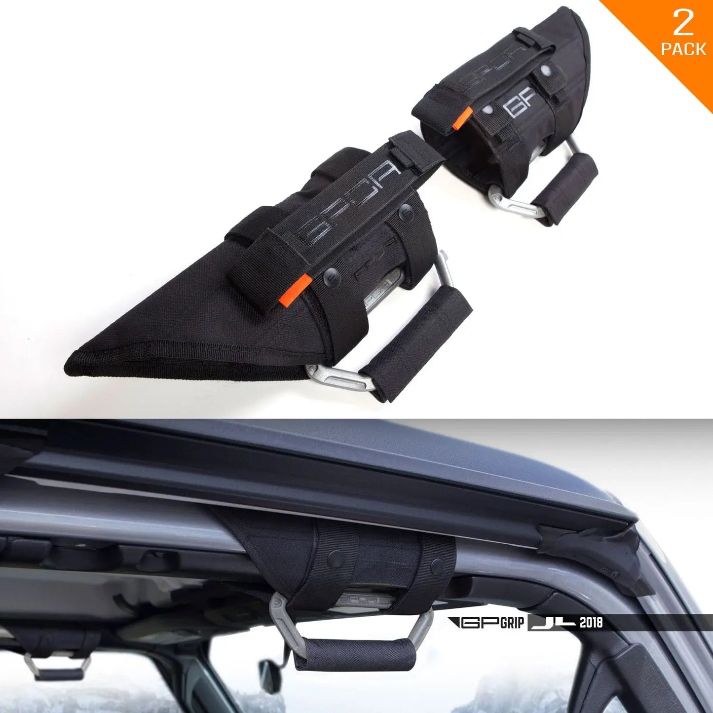 GP-Grip PRO Foldable Handle — Jeep Wrangler JL, Gladiator JT & 4xe (2018+) - GPG-P1-SG-GPG-P2-SG-GPG-P1S1-SG-GPG-P4-SG-GPG-L1-SG-  DRIVEN - 1