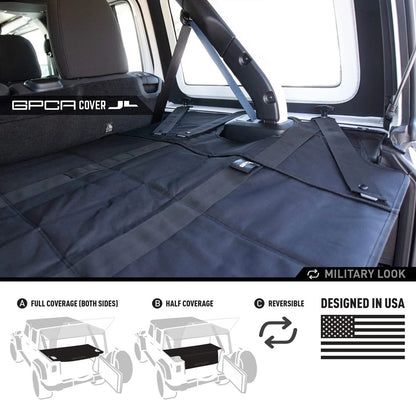 Jeep Wrangler JL 4DR Cargo Cover PRO (2018+) - JL4CC-P-HT-JL4CC-P-ST-JL4FD-P-HT-JL4FD-P-ST-  DRIVEN - 13
