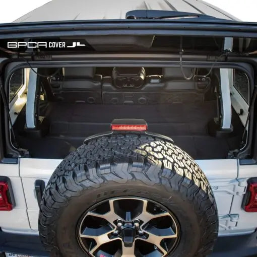 Jeep Wrangler JL 4DR Cargo Cover LITE (2018+) - JL4CC-L-HT-JL4CC-L-ST-JL4FD-L-HT-JL4FD-L-ST-  DRIVEN - 10