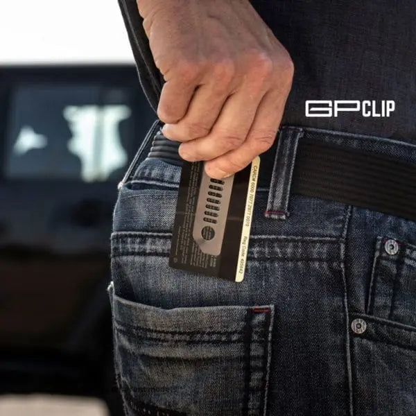 GP Money-clip Keychain - MC-BLK-MC-SS-MC-Ti-  DRIVEN - 10