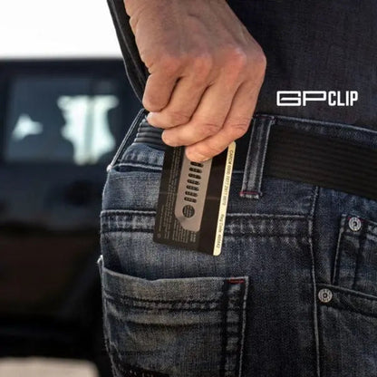 GP Money-clip Keychain - MC-BLK-MC-SS-MC-Ti-  DRIVEN - 10