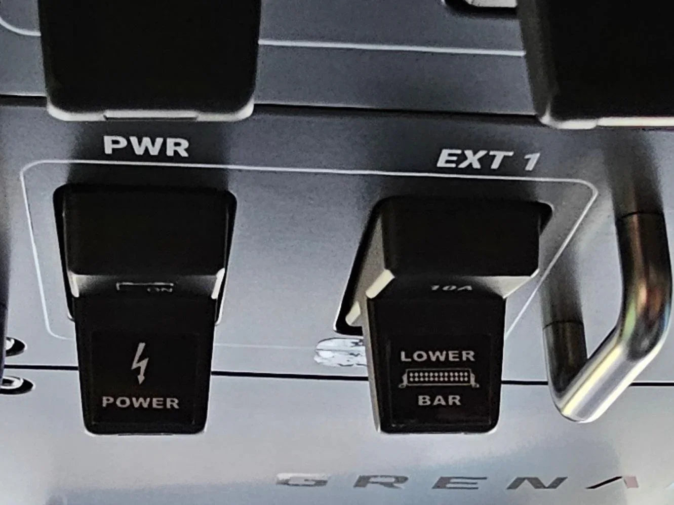 Printed Series Auxiliary Switch Labels (Upfitter) - 2017-2020 F-150 Raptor, 2017-2022 F-250 / F-350 Super Duty / 2024+ Grenadier - 17FORDSDAUX-WTOBL-17FORDSDAUX-BOOBL-17FORDSDAUX-V51-  DRIVEN - 7